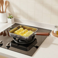 Square Frying Pan Thickened Square Pan Cookware for Individuals, Kitchen