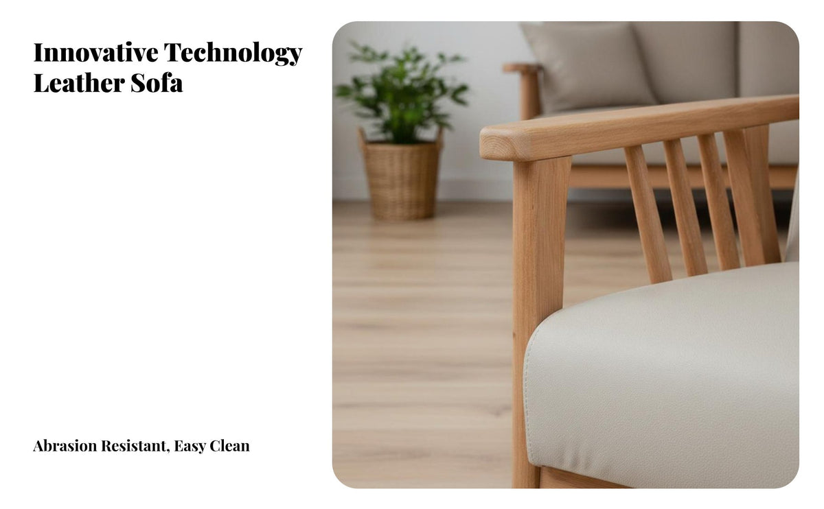 Nordic Design Wood Frame Settee Minimalist and design Sofa Small Space Solution Couch Comfortable Upholstery for Apartment Dwellers, Interior Designers, Living Room, Boutique, Reception Area, book niche