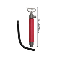 Compact Manual Bilge Pump with Hose Portable Handheld Kayak Pump for Kayakers, Paddlers, Paddling Trips