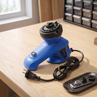 Electric Drill Bit Sharpening Machine Compact Drill Bit Grinder Tabletop Sharpening System Corded for DIYers, Hobbyists, Home Workshop, Tool Room