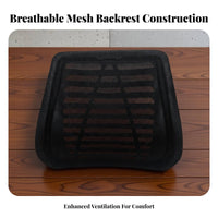 Office Chair Mesh Back Support Standard Office Chair Replacement Part High-Capacity Components