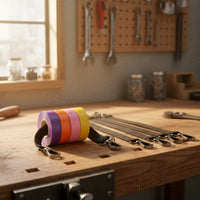 Tape Holder with Trigger Snap Hook Swivel Electrical Tape Holder with Snap Hook Hanging Strap with Clips Compact