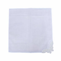 Lace Handkerchief Cotton DIY Vintage Delicate for Parties