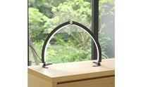 Half Shadowed Arch Lamp Lash Light Professional Arch Lamp with Flat Base for Estheticians, Makeup Vanity, Tattoo Studio