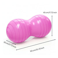 Inflatable Peanut Ball with Pump Stable Peanut Ball Thickened for Home Gym