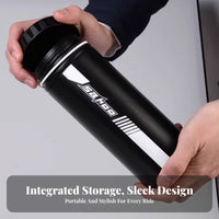 Large Capacity Water Bottle Shaped Tool Case Robust Cycle Tool Storage Bottle Lightweight for Mountain Bikers, Outdoor Sports, Long Rides