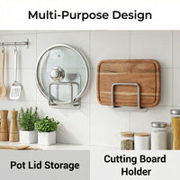 Bathroom Sink and Kitchen Organizer for Sponges, Stainless Steel Sponge Holder No Drill with Strong Grip, Single Hook Accessory