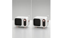 Portable Desktop Space Heater Compact Desk Space Heater Mini Appliance Lightweight for Students