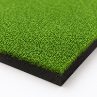 Golf Training Mat, Foldable and Durable Hitting Mat, 150cm × 120cm, Non-Slip Foam Base, Ideal for Garage and Outdoor Use