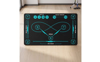 Field Hockey Skills Training Mat Easy to Store Field Hockey Practice Low Mat-Profile for Home Practice