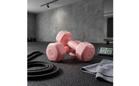Dumbbell Pair Textured Grip Hand Dumbbells Embossed Markings Coated Dumbbells