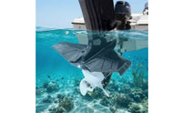 Outboarding Motor Hydrofoil Marine Hydrofoil Stabilizer with Mounting Holes Aerodynamic Outboarding Motor Wing for Anglers