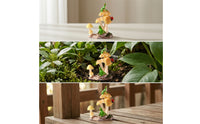 Frog on Toadstool Figurine Cute Toadstool Figurine Detailed for Hobbyists