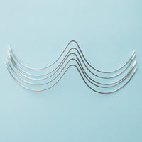 W Shaped Underwire Easy to Use Stainless Steel Bra Wire Coated Tips