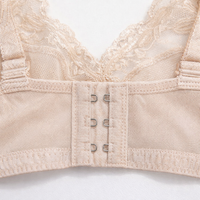Ladies Bras Non Wired Full Coverage Support for Plus Size Women, Thin Molded Cups with Adjustable Straps for Everyday Wear and Daily Use