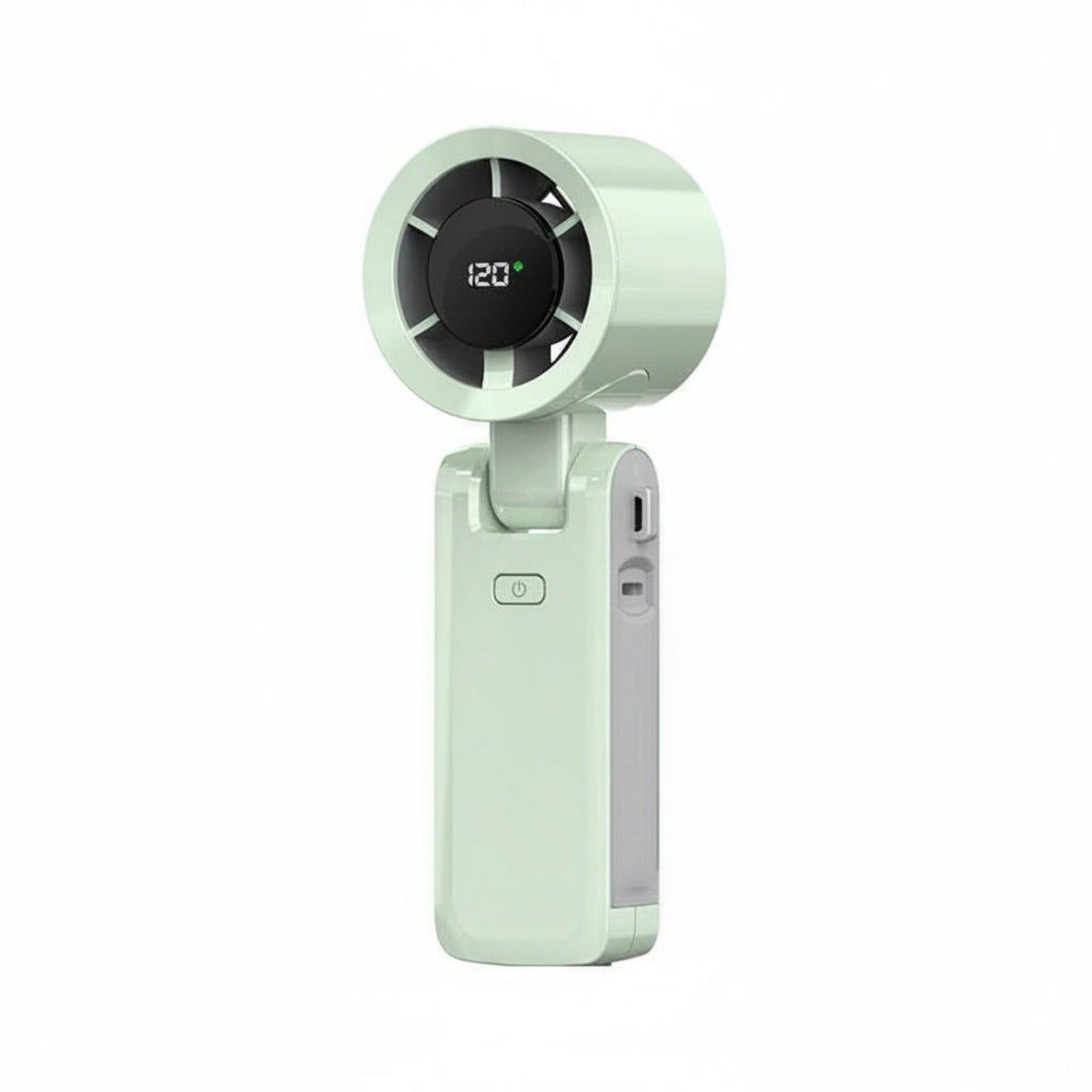 100 Speed Levels Turbo Hand Fan Long Battery Life Rechargeable Handheld Fan Type-C Charging Personal Cooling Device Strong Breeze for Students, Outdoor, Travel