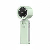 100 Speed Levels Turbo Hand Fan Long Battery Life Rechargeable Handheld Fan Type-C Charging Personal Cooling Device Strong Breeze for Students, Outdoor, Travel