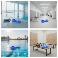 Foam Swimming Leg Board Buoyant Leg Buoyancy Aid Lightweight Swimming Pull Buoy Ergonomic for Swimmers, Beginners, Pool