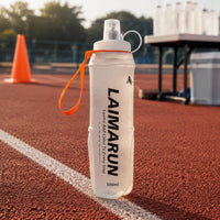 TPU Soft Container Clear Cap Collapsible Water Bottle Foldable Water Bottle Compact Hydration Gear Lightweight