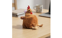 Cute Soft Pencil Case Fuzzy Chicken Pencil Case Zippered Pen Bag with Zipper Novelty for Classroom
