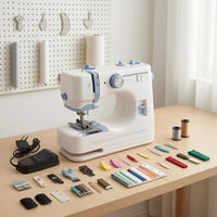 Electric Sewing Machine Stitch Selector Knob Tabletop Sewing Machine Home Tool Handwheel Presser-Foot Area