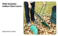 Long Handle Foliage Collector Lightweight Yard Cleanup Tool Foliage Picker Upper Easy Storage Grabbing Grippers for Gardeners