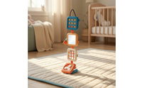 Activity Cube with Strap Hand-Eye Coordination Busy Toy Developmental Toy with Mirror Sensory Busy Board with Activity Panels