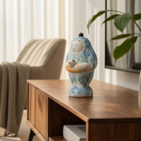 monster Figurine Hand Painted Ceramic Figurine Decorative Figurines for Living Room