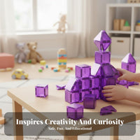 Construction Cube S Sparks Creativity 3D Geometric Construction Cube S Develops Motor Skills STEM Toys for Kids, Kindergarten, Daycare, School