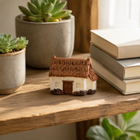 miniature house figurines
