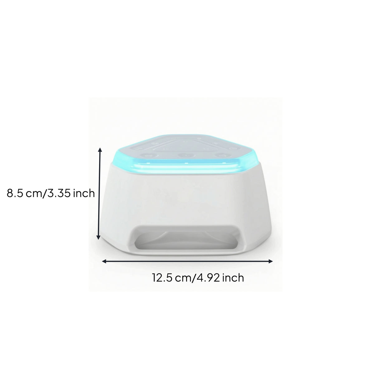 Sound Machine Rechargeable Ambient Sound Machine with Light Soothing Appliance for Infant