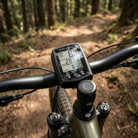 Bike Computer with LCD Display Compact Bike Computer with LCD Screen Speedometer Lightweight Odometer Small for Cyclists