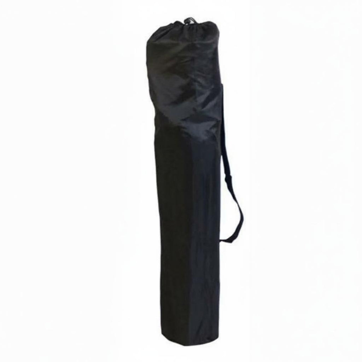 Drawstring Closure Folding Chair Bag Side Strap Chair Carry Bag Textile Carrying Gear Black