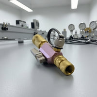 Vacuum-Rated Valve Core Removal Tool 1/4-Inch Valve Core Remover Standard Knurled for Technicians, DIYers, HVAC Service, Refrigeration Repair
