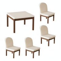 Mini Dining Room Table Set Photo Prop Miniature Dining Set Realistic Scale Model Furniture