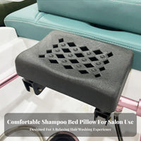 Universal Fit Hair Washing Bed Pillow Soft & Comfortable Salon Sink Head Cushion Ergonomic Design for Barbers, Spa Owners, Barbershops, Spas