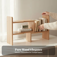 Expandable Book Rack Extendable Design Adjustable Book Organizer