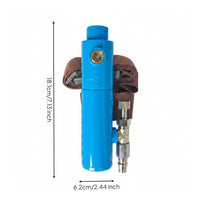 Wearable Air Temperature Regulator with Strap Adjustable Sandblasting Air Regulator Compact Inline for Sandblasters, Industrial Workers, Protective Suits
