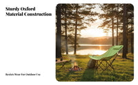 Portable Design 3-Position Folding Recliner Integrated Pillow Camping Seat for Campers, Beach& moveers, Homeowners, Beach, spineyard, Garden, waterside