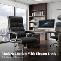Adjustable Height Highspine managerial Chair Ergonomic Design Highspine Rolling Chair Padded Armrests Office Furniture robustDuty Base for managerials, Professionals, Remote Workers, Study Room, Working, Gaming Setup