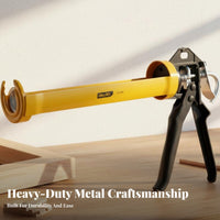 Rotating Caulk Revolving Barrel Caulking Labor-Saving Design Hand Tool for DIY Enthusiasts, Craftspeople, Window Sealing, Home Improvement, Lavatory