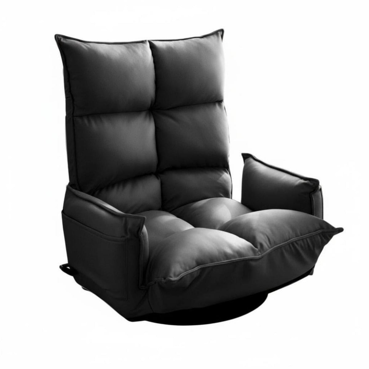 Foldable Design Adjustable Floor Chair Japanese design Adjustable Padded Lounger Nursing suitable Indoor Furniture With support barsrests for New Mothers, Apartment Dwellers, Bedroom, Bay alcove, Living Room, Watching TV
