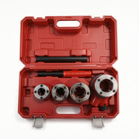 Ratchet piping Threader Kit Compact piping Threading Machine with Case Heavy Duty Tool for Plumbers, Pipefitters