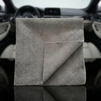 Edgeless Cleaning Cloth Microfibre Cloth, 40x40cm Car Drying Towel and Microfiber Cloths, High Absorbency for Washing, Waxing and Polishing Paint