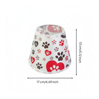 Decorative Textile Lampshade Versatile Compatibility Small Table Lamp Shade Easy Installation Lighting Accessory Long-Lasting for Playroom