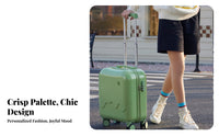 Lightweight Carry-on Luggage Sturdy Hard Shell Carry on Luggage Airline Approved for Children, Travelers, Vacation, Business Trip, Airports