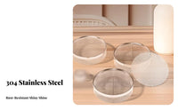 Stainless Steel Watch Washing Basket Easy to Clean Watch Parts Cleaning Basket Divided Parts Cleaning Tray Secure Lid