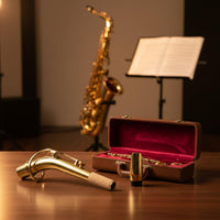 altos Sax Bend Neck Easy to Install altos Sax Neck High Resonance Wind Instrument Part