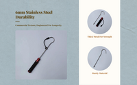 Multifunction Grappling Hook, Foam Handle, Outdoor Use