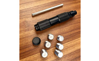 Cue Weight Screw Set Easy to Install Billiard Cue Balance Kit Portable Pouch Sports Accessory for Billiard Enthusiasts